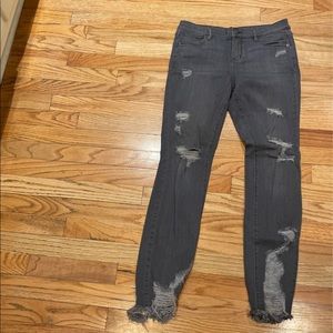 New York and Co, grey jean leggings